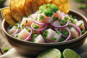 Receta del Ceviche Tico